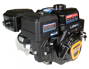 Двигатель LIFAN KP230E (170F-2ТD) (8.0 л.с., 4-хтактный, одноцилиндровый, с воздушным охлаждением, вал 20 мм, объем 223см³, ручной/электрический стартер, вес 18 кг)