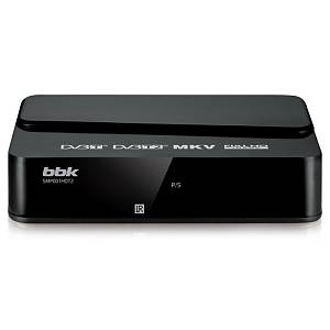Ресивер DVB-T2 BBK SMP001HDT2 черный