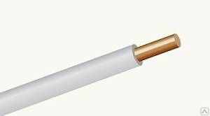 Провод установочный ПуВ (ПВ-1) 1х4 мм2 Гост-Белый