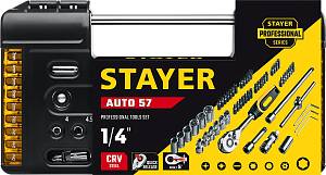STAYER Auto 57, 57 шт, универсальный набор инструмента (27760-H57)